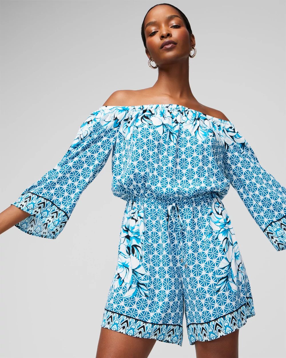 Romper white house black market outlet